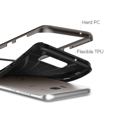 2 ORIGINAL Spigen “Neo Hybrid” za Samsung Galaxy S8+ (PLUS) – GUNMETAL - Slika 2