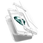 SPIGEN SGP Case Air Fit 360 for iPhone 7 komplet sa kaljenim staklom (bijeli) - Slika 3