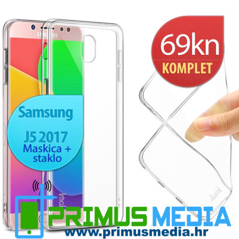 J5 2017 akcija Samsung J5 2017 maskica + kaljeno staklo KOMPLET: SAMO 69KN! - Slika 1