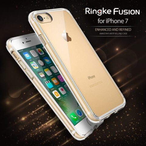 2 RINGKE Fusion iPhone 7/8 CRYSTAL VIEW samostalni dizajn ROZA - Slika 4