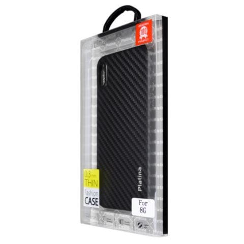 2 iPhone X PLATINA carbon series zaštitna maskica - Slika 2