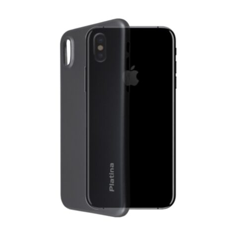 5 iPhone X PLATINA matte series zaštitna maskica SIVA - Slika 1