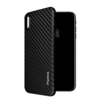 iPhone X PLATINA super slim CARBON zaštitna maskica