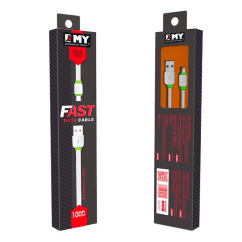 MICRO USB kabel iznimno kvalitetan FLAT dizajn EMY - NOVO! - Slika 5