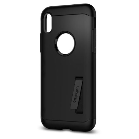 4 SPIGEN SLIM ARMOR maskica za iPhone X 10 crna - Slika 4