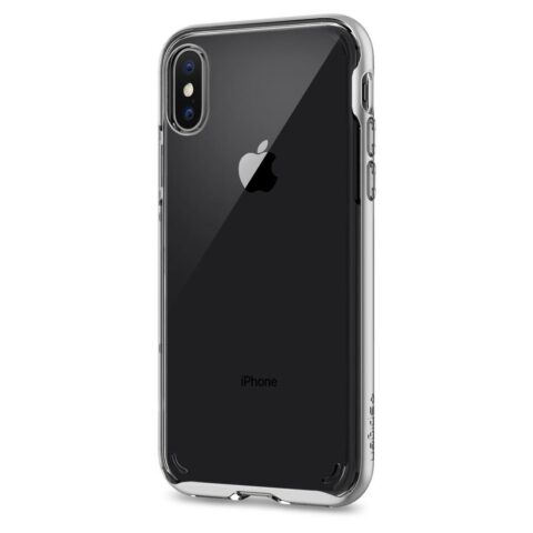 ORIGINAL Spigen Neo Hybrid maskica za iPhone X / 10 CRYSTAL satin silver - Slika 10