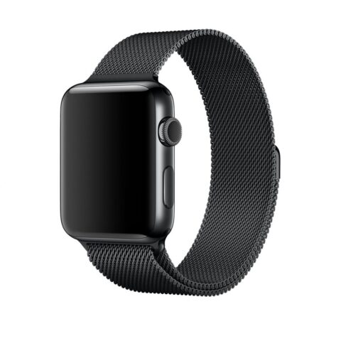 TECH-PROTECT Milanese Band narukvica za Apple watch 2/3/4/5/6/SE (38/40mm) CRNA - Slika 2
