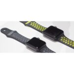 TECH-PROTECT Soft Band narukvica za APPLE WATCH 2/3/4/5/6/7/SE (44/45mm) CRNA/LIME - Slika 8
