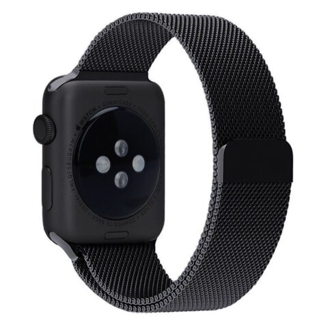 TECH-PROTECT Milanese Band narukvica za Apple watch 2/3/4/5/6/SE (38/40mm) CRNA - Slika 3