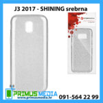 Samsung Galaxy J3 2017 zaštitna maskica srebrni SHINING