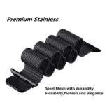 TECH-PROTECT Milanese Band narukvica za Apple watch 2/3/4/5/6/SE (38/40mm) CRNA - Slika 4