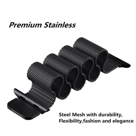 TECH-PROTECT Milanese Band narukvica za Apple watch 2/3/4/5/6/SE (38/40mm) CRNA - Slika 4