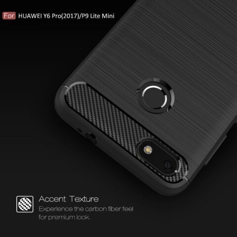 3 Huawei Y6 Pro 2017 / Nova Lite 2017 CARBON zaštitna maskica - Slika 3