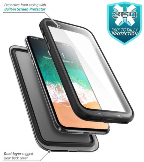 Supcase IBLSN AEGIS IP68 vodootporno kućište 360 za iPhone X / 10 - Slika 4