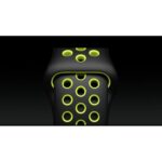 TECH-PROTECT Soft Band narukvica za APPLE WATCH 2/3/4/5/6/7/SE (44/45mm) CRNA/LIME - Slika 6