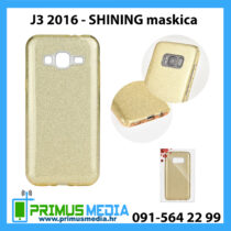 Samsung Galaxy J3 2017 zaštitna maskica GOLD SHINING