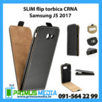 SLIM FLIP torbica CRNA za Samsung J5 2017