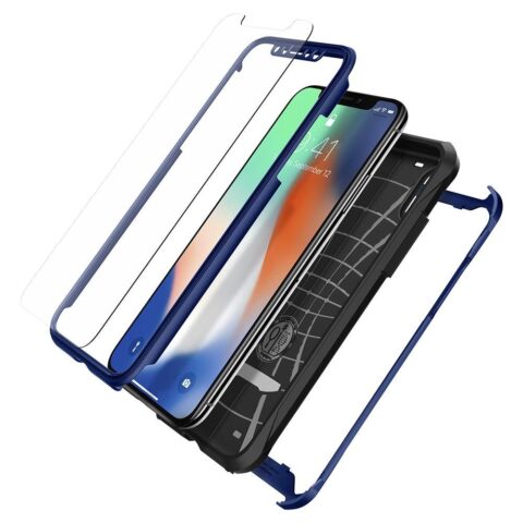 2 SPIGEN REVENTON ekstremna zaštita za iPhone X / 10 Metalic plava - Slika 3