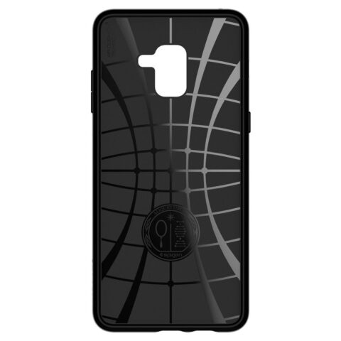 SPIGEN SGP Liquid AIR za Samsung GALAXY A8+ 2018 crna ORIGINAL - Slika 3