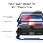SPIGEN REVENTON ekstremna zaštita za iPhone X / 10 Metalic plava - Slika 5