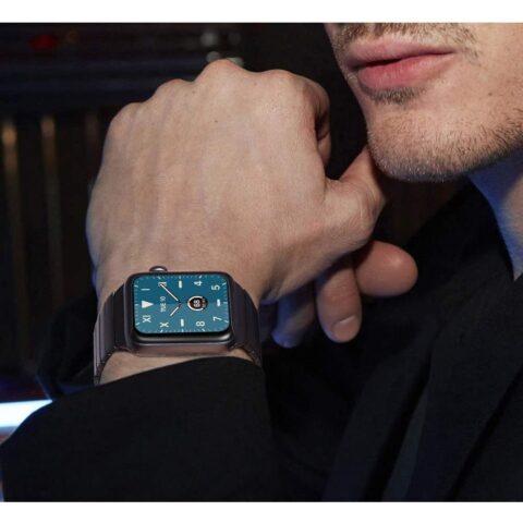 5 TECH-PROTECT Link Band narukvica za Apple watch 2/3/4/5/6/7/8/SE (42/44/45mm) crna - Slika 6