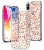 ESR SPARKLY GLITTER  maskica za iPhone X / 10 (GOLD)