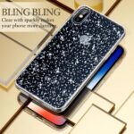 ESR SPARKLY GLITTER  maskica za iPhone X / 10 (SILVER) - Slika 2