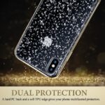 ESR SPARKLY GLITTER  maskica za iPhone X / 10 (SILVER) - Slika 3