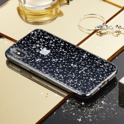 15 ESR SPARKLY GLITTER  maskica za iPhone X / 10 (SILVER) - Slika 7