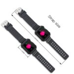 TECH-PROTECT SPORTY  narukvica za Apple Watch 1/2/3 42MM (CRNA) - Slika 3