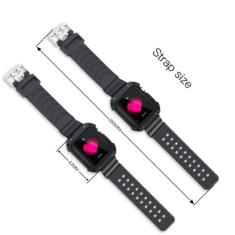 3 TECH-PROTECT SPORTY  narukvica za Apple Watch 1/2/3 42MM (CRNA) - Slika 3