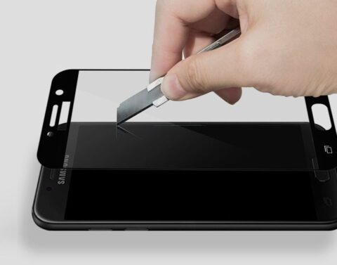 SONY XZ2 MOCOLO TG+3D kaljeno staklo CRNO prekriva 100% zaslona - Slika 7