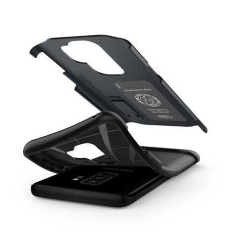 4 SPIGEN SGP Slim Armor GALAXY S9 BLACK ORIGINAL - Slika 4