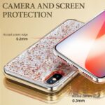 ESR SPARKLY GLITTER  maskica za iPhone X / 10 (GOLD) - Slika 5