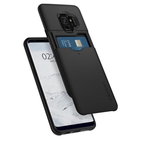 6 SPIGEN SGP Slim Armor CS GALAXY S9 BLACK ORIGINAL - Slika 6