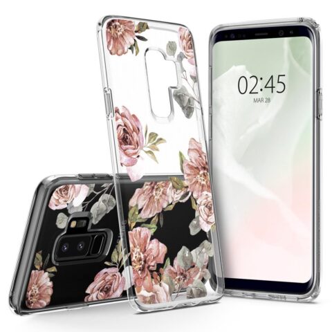 6 SPIGEN LIQUID CRYSTAL zaštita za Samsung GALAXY S9+ PLUS - FLOWER - Slika 7