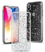 ESR SPARKLY GLITTER  maskica za iPhone X / 10 (SILVER)