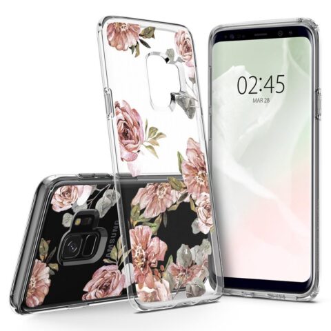 8 SPIGEN LIQUID CRYSTAL zaštita za Samsung GALAXY S9 – FLOWER - Slika 9