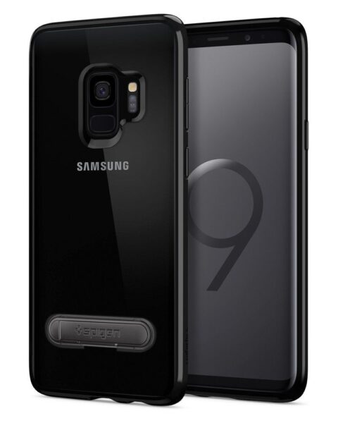 SPIGEN ULTRA HYBRID "S" zaštita za Samsung GALAXY S9 CRYSTAL black - Slika 1