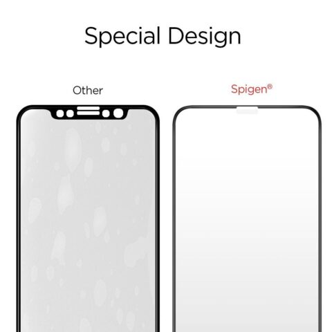 SPIGEN GLAS FC extra kvalitetno kaljeno staklo za iPhone X / iPhone 10 - Slika 2