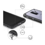 RINGKE FUSION za Samsung GALAXY A6+ 2018 (SMOKE BLACK) - Slika 4