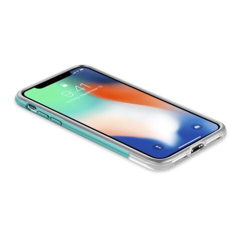 07 ORIGINAL Spigen C1 maskica za iPhone X / 10 Bondi blue - Slika 3
