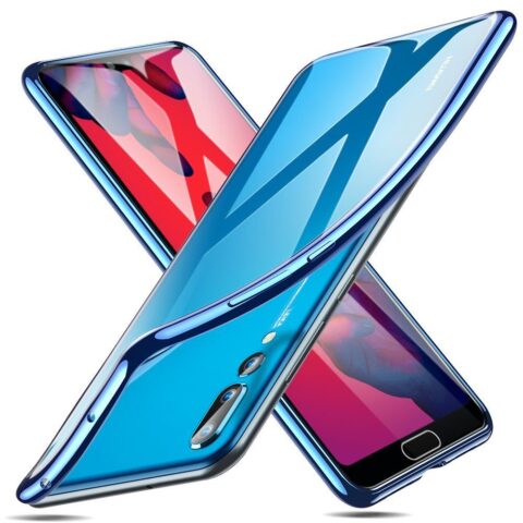 11 ESR ESSENTIAL maskica za HUAWEI P20 PRO plavi rub - Slika 3