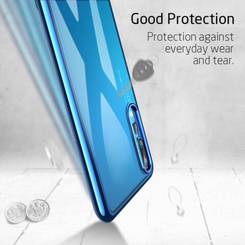 18 ESR ESSENTIAL maskica za HUAWEI P20 PRO plavi rub - Slika 10