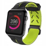TECH-PROTECT Action narukvica za Apple watch 1/2/3/4/5/6/SE (42/44mm) CRNA/Lime - Slika 6