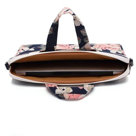 6 CANVASLIFE BRIEFCASE torbica za MACBOOK AIR/PRO 15/16 navy/rose - Slika 7