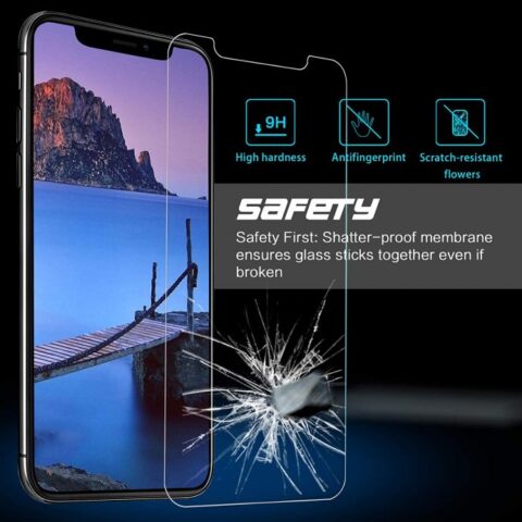 16 Zaštitno kaljeno staklo iPhone XS MAX (6.5") - SAMO 0,3mm debljina - Slika 7