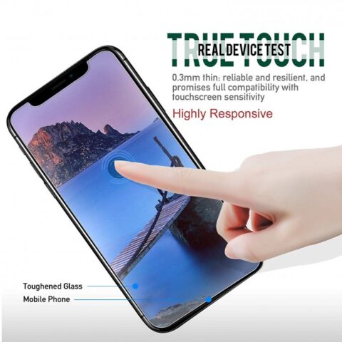 19 Zaštitno kaljeno staklo iPhone XS MAX (6.5") - SAMO 0,3mm debljina - Slika 10