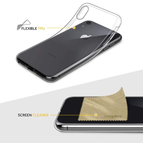 307 PREMIUM prozirna maskica za iPhone XR + kaljeno staklo (opcija) - Slika 11