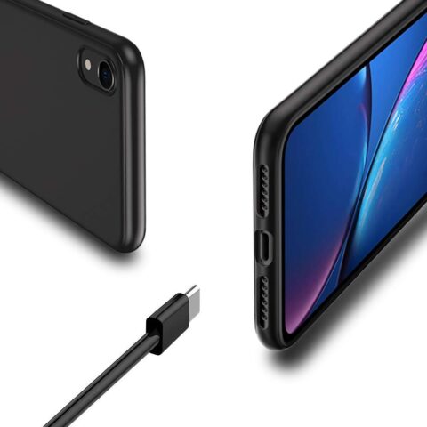 Black diamond iPhone XR (6.1") maskica CRNA - Slika 7